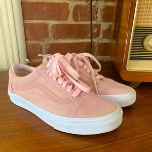 Madewell x Vans Old Skool Pink Colorblock Suede